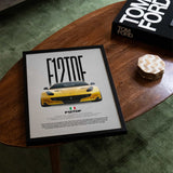 F12tdf Car Poster