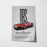 DBS 770 Ultimate Volante Car Poster