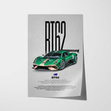 BT62 Car Poster