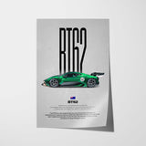 BT62 Car Poster