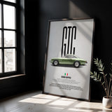 330 GTC Car Poster