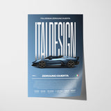 Italdesign Zerouno Duerta Poster