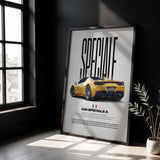 458 Speciale A Car Poster