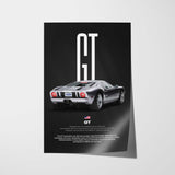 GT Mk1 Car Poster
