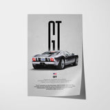 GT Mk1 Car Poster