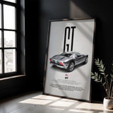 GT Mk1 Car Poster