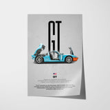 GT Mk1 Car Poster