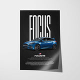 Focus RS Car Poster