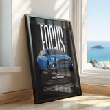 Focus RS Car Poster