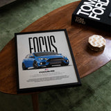 Focus RS Car Poster