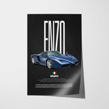 Enzo Car Poster