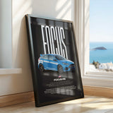 Focus RS Car Poster