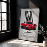 Lykan HyperSport Car Poster
