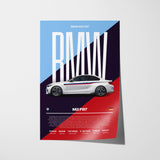 BMW M2 F87 Poster