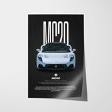 MC20 Car Poster