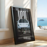MC20 Car Poster