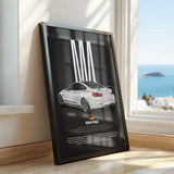 M4 F82 Car Poster