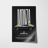 Monza SP1 Car Poster