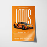 Lotus Exige Sport Poster