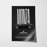 Monza SP2 Car Poster