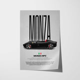Monza SP2 Car Poster