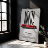 Monza SP2 Car Poster