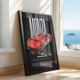 Monza SP2 Car Poster