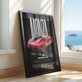 Monza SP2 Car Poster