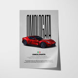 Omologata Car Poster