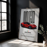 Omologata Car Poster