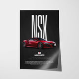 NSX Car Poster