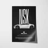 NSX Car Poster
