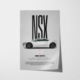 NSX Car Poster