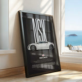 NSX Car Poster