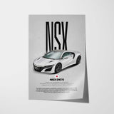 NSX Car Poster