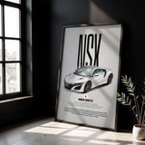 NSX Car Poster