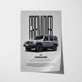 Grenadier Car Poster