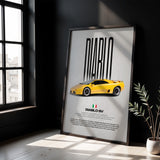 Diablo SV Car Poster
