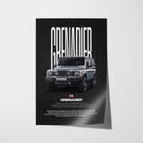 Grenadier Car Poster