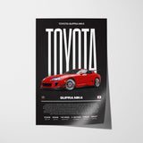 Toyota Supra MK4 Poster