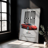 488 GTB Car Poster