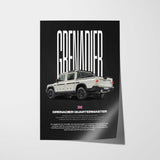 Grenadier Quartermaster Car Poster