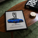 XE SV Project 8 Car Poster