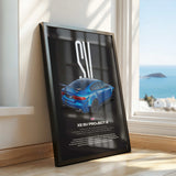 XE SV Project 8 Car Poster
