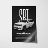 Grand Cherokee SRT Car Poster