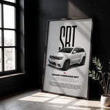 Grand Cherokee SRT Car Poster