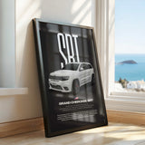 Grand Cherokee SRT Car Poster