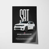 Grand Cherokee SRT Car Poster