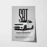 Grand Cherokee SRT Car Poster