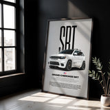 Grand Cherokee SRT Car Poster